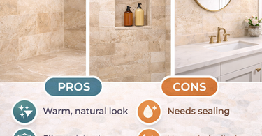 Is Travertine Tile Good for Bathrooms? Pros, Cons, and Design Ideas