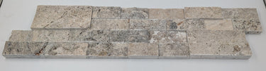 6x24 Silver Split and Honed Ledger Panel