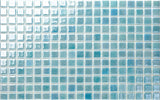 Artistic Turquoise Ocean Blue Pool Tile - MosaicBros.com