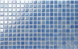 Artistic Azure Blue Pool Tile - MosaicBros.com