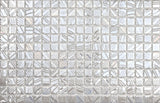 Alves White Glass Mosaic Tile - MosaicBros.com