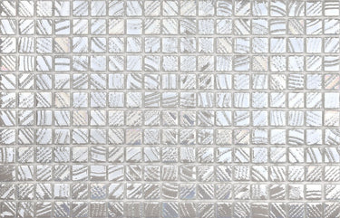 Alves White Glass Mosaic Tile - MosaicBros.com