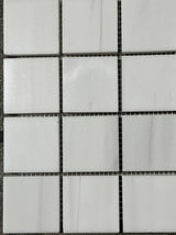 Dolomite 2x2 Polished Marble Mosaic Tile - MosaicBros.com