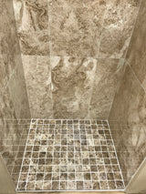 2 x 2 Polished Emperador Dark Marble Mosaic Tile - MosaicBros.com