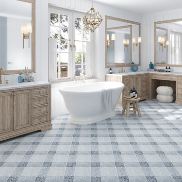 Highland Moor natural stone mosaic tile by Mir, showing intricate stone patterns and textured surface for wall or floor installation