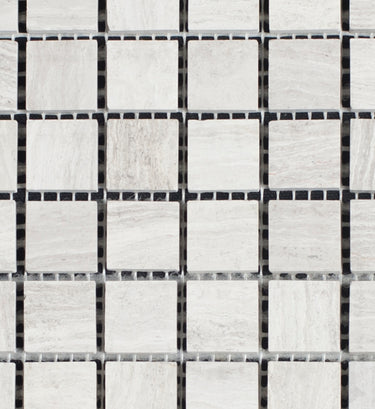 Haisa 1x1 Honed Marble Mosaic Tile - MosaicBros.com