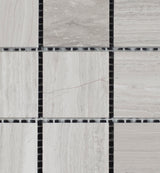 Haisa 2x2 Honed Marble Mosaic Tile - MosaicBros.com