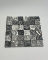 2X2 Bardiglio Marble Polished Mosaic Tile - MosaicBros.com