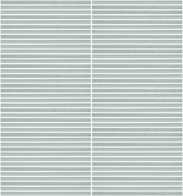 Roca Lux Smoke 12x12 flutted glass mosaic wall tile with textured smoky gray finish, ideal for modern interior walls