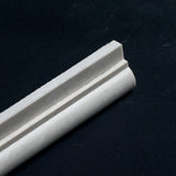 Limra Limestone 2x12 Ogee Edge Polished - MosaicBros.com