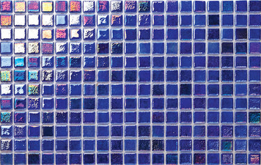 Artistic Ultramarine Pool Tile - MosaicBros.com