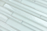 Glass Frosted Super White Multi Size Glass Mosaic Tile (Copy) - MosaicBros.com