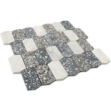 REZZONICO Terrazzo, Carrara Mix Mosaic Tile - MosaicBros.com