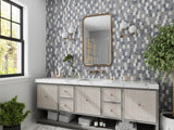 REZZONICO Terrazzo, Carrara Mix Mosaic Tile - MosaicBros.com