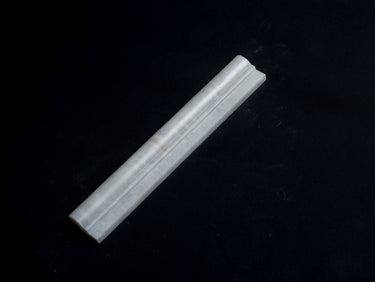 Bianco Carrara Marble 1.5x12 Ogee Edge Polished Tile - MosaicBros.com