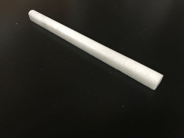 Bianco Carrara Marble 3/4x12 Pencil Liner Polished Tile - MosaicBros.com