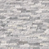 Alaska Gray 6x24 Stacked Stone Ledger Panel.