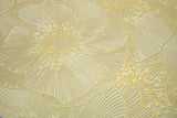 Blossom Gold floral decorative tile installed on a luxury feature wall