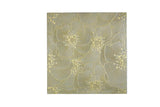 Blossom Golden 18x18 floral decorative tile with silk matte botanical texture