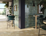 Dune Agadir Selva porcelain feature wall design
