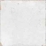 Dune Atlantique Blanc 8x8 porcelain tile featured in a decorative interior design