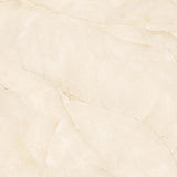 Roca Dune Cremabella Saint Rec 35x35 porcelain mosaic tile installed on a living room floor, showcasing its elegant design and smooth surface.