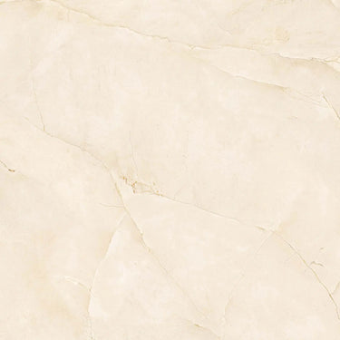 Roca Dune Cremabella Saint Rec 35x35 porcelain mosaic tile installed on a living room floor, showcasing its elegant design and smooth surface.