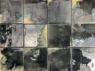 Dune Granadella Carbon 4.5x4.5 Glazed Porcelain Tile - MosaicBros.com