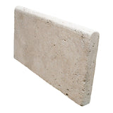 Ivory Travertine 12x24 5 cm Tumbled Pool Coping - MosaicBros.com