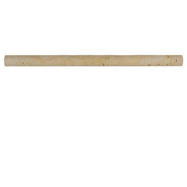Ivory Travertine 1x12 Bullnose Liner - MosaicBros.com