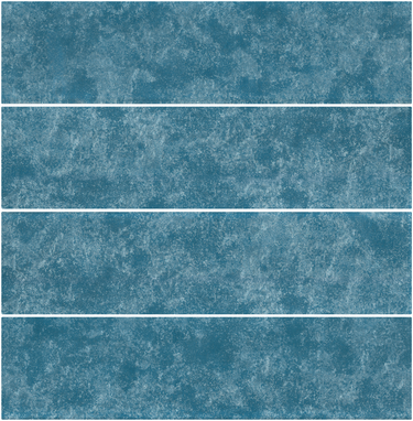 Roca LUX Indigo 3x12 natural stone glass tile with blue and indigo hues, showcasing smooth, reflective surface for modern interiors.