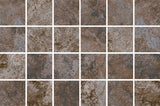 Mega Slate pool-grade glass mosaic tile inspired by natural slate for swimming pools, pool waterlines, spas, fountains, kitchen backsplashes, bathroom backsplashes, shower walls, and accent walls.