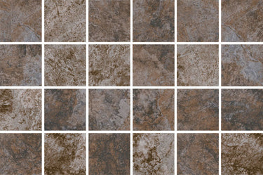 Mega Slate pool-grade glass mosaic tile inspired by natural slate for swimming pools, pool waterlines, spas, fountains, kitchen backsplashes, bathroom backsplashes, shower walls, and accent walls.