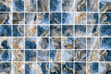Modena Vogue Monte Carlo glass mosaic tile for swimming pools, waterlines, spas, shower walls, backsplashes, and decorative accent installations with elegant color variation and contemporary style.