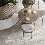 San Lorenzo natural stone mosaic tile sheet by Mir showing an 11x11 inch mosaic with varied earthy tones and textured stone surfaces.
