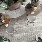 Multicolor San Lorenzo natural stone mosaic tile by Mir, showcasing detailed, textured stone patterns for interior or exterior design.