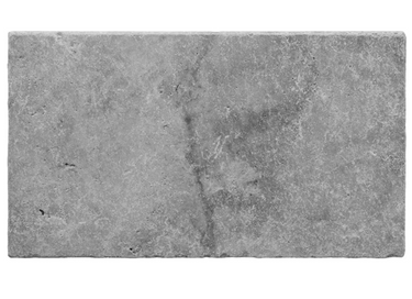 Silver Travertine 12x24 5cm Tumbled Pool Coping - MosaicBros.com