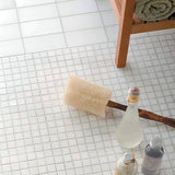 1 x 1 Polished Thassos White Marble Mosaic Tile - MosaicBros.com