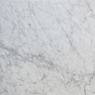 24 x 24 Polished Bianco Carrara Marble Tile - MosaicBros.com