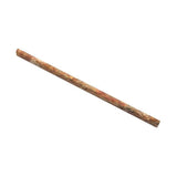 1/2 x 12 Honed Scabos Travertine Pencil Liner.