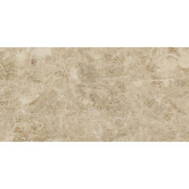 12 x 24 Polished Cappuccino Marble Tile.