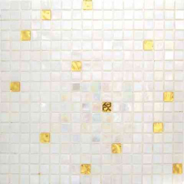 MIX 0.6" 01/Algedi(kit) Glass Mosaic Tile.