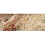 5 x 12 Honed Scabos Travertine Baseboard Trim.
