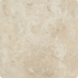 6 x 6 Tumbled Cappuccino Marble Tile.