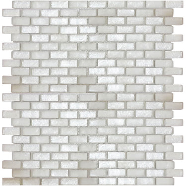 ALASKA GLACIER BRICK glass Mosaic Tile.