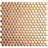 Andromeda Penny Round Mosaic Tiles - MosaicBros.com