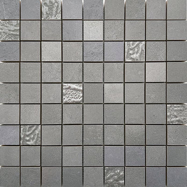 AURORA GREY MOSAIC Ceramic Mosaic Tile.