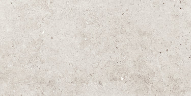 Roca Stone Basel Caliza 24x48 inch floor tile showing beige limestone texture with rectangular shape and natural stone appearance.