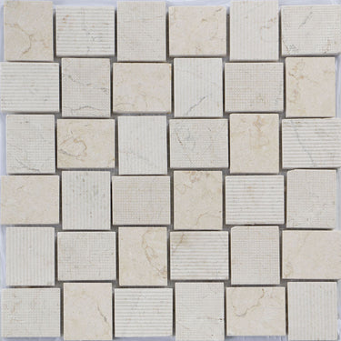 BALI SUMATRA CREMA Crema Marfil Mosaic Tile.