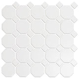 CC MOSAICS WHITE 12X12 OCT MOSAIC.